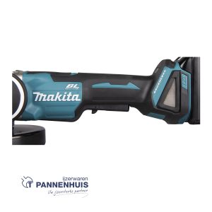 Makita DGA508Z Haakse slijper 18v LXT® met veiligheidsschakelaar