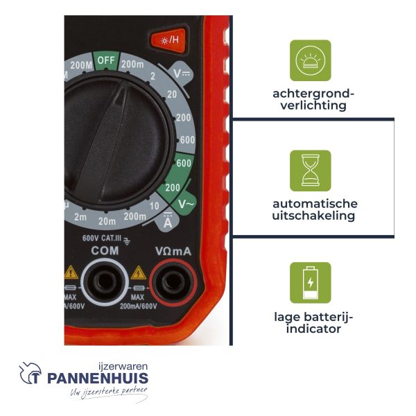 Velleman Digitale multimeter DVM010 - Afbeelding 2