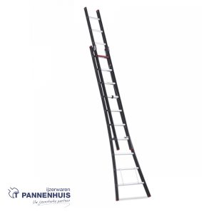 Altrex Nevada reformladder 2x 8 sporten 245 – 410cm zwart