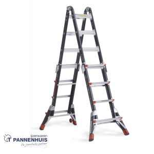 Altrex Dark Horse vouwladder 4 x 4