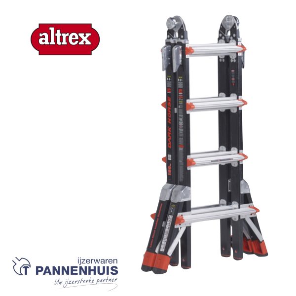 Altrex Dark Horse vouwladder 4 x 4 - Afbeelding 3