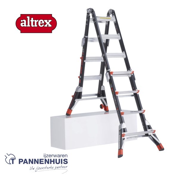 Altrex Dark Horse vouwladder 4 x 4 - Afbeelding 4