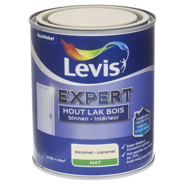 Expert Houtlak Binnen Mat - Karamel 0,75 L