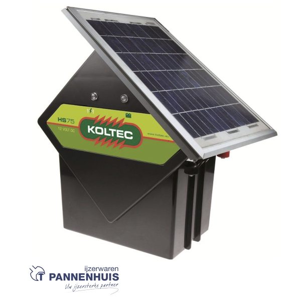 Koltec Solarset HS75 + 10 Watt zonnepaneel