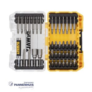 Dewalt 45-delige schroefbitset Torx, TOUGH CASE