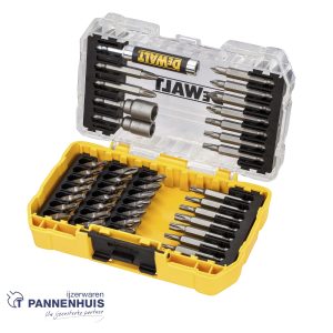 Dewalt 45-delige schroefbitset Torx, TOUGH CASE