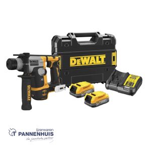 Dewalt DCH172E2T 18V XR Ultra Compact SDS-PLUS Combihamer 1.4J – 2x POWERSTACK + TSTAK