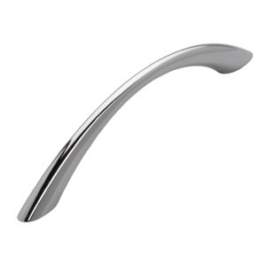 Meubelgreep Boog 163×10×28 CC128 Glans chroom (137 5)
