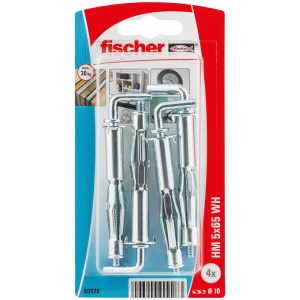 Fischer Metalen hollewandplug HM 5 x 65 S met winkelhaak