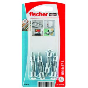 Fischer Metalen hollewandplug HM 6 x 37 S met metrische schroef