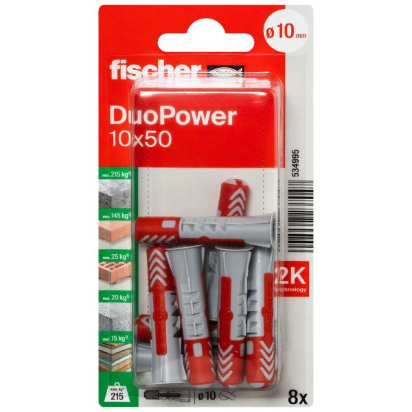 fischer DuoPower 10x50 (blister) - Afbeelding 2