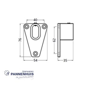 hermeta steun in de dag voor Gardelux-1 naturel