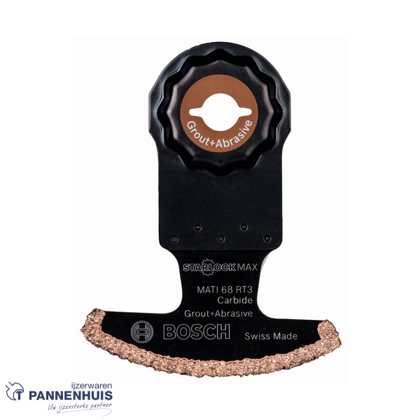 Bosch Starlock Max MATI 68 RT3 Carbide Grout+Abrasive 68x30