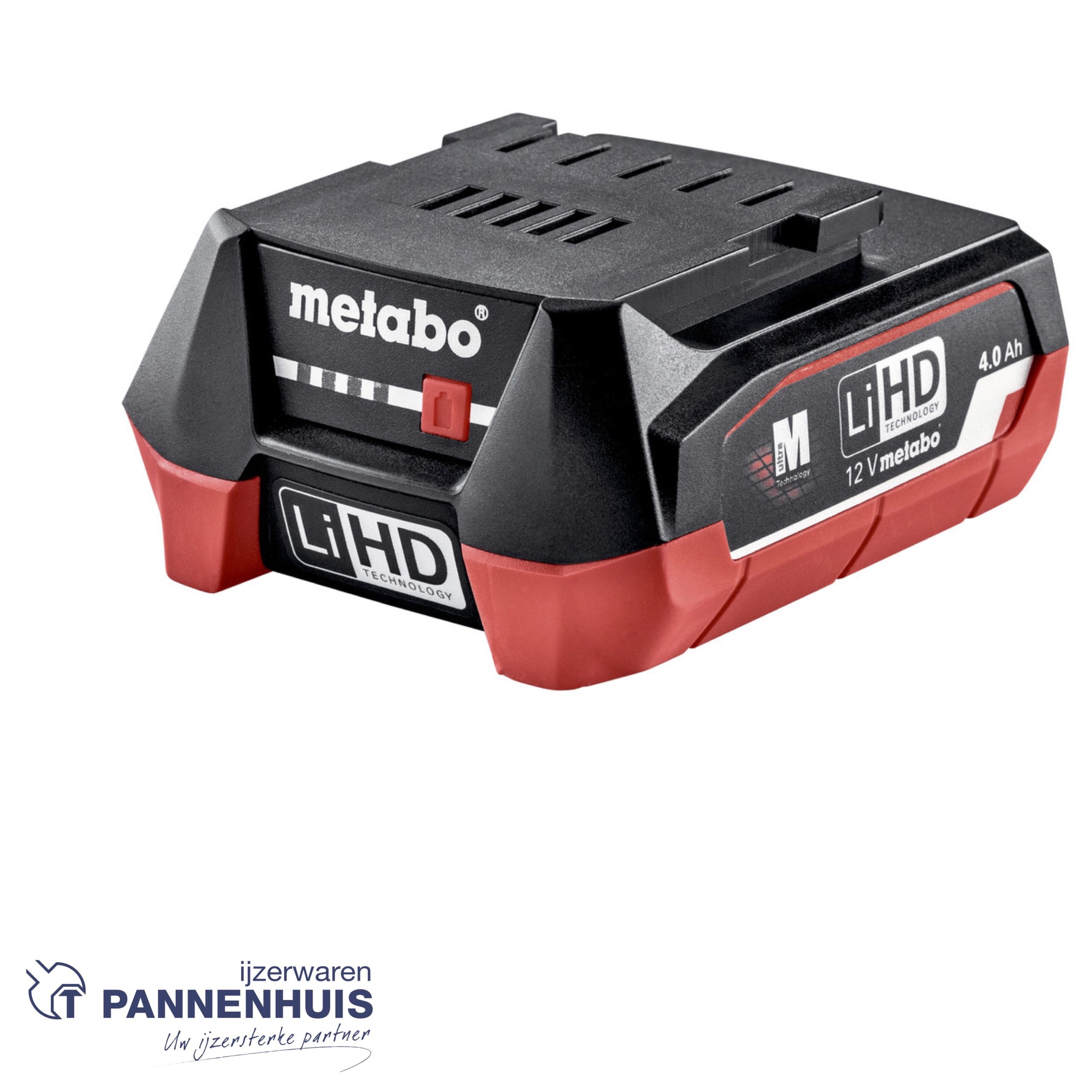 Metabo Batterijen LiHD 12 V - 4,0 Ah