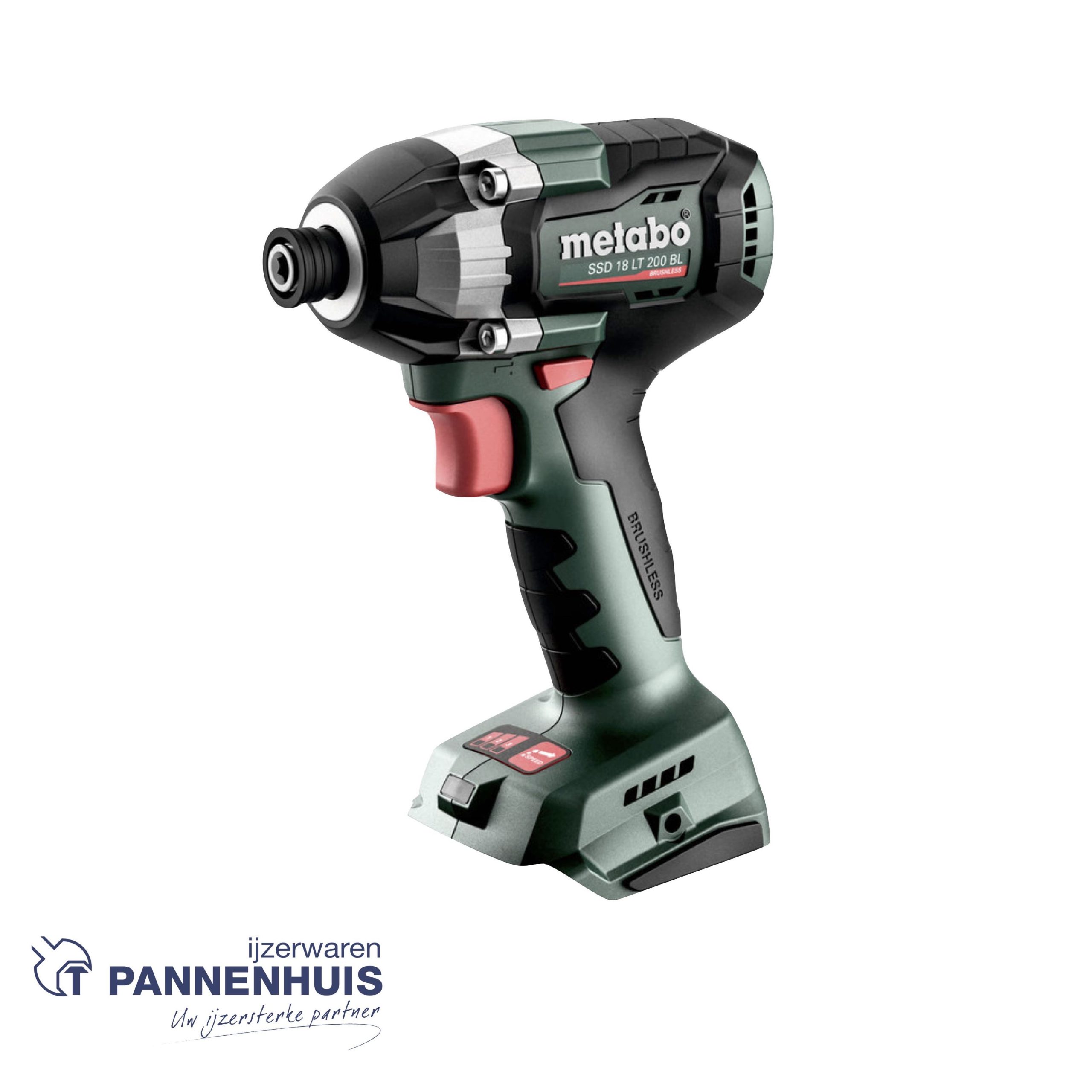 Metabo SSD 18 LT 200 BL accu-slagschroevendraaier (body)
