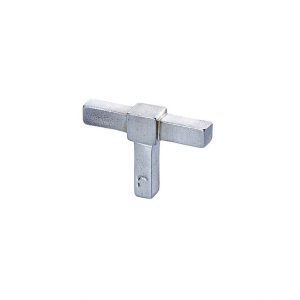 JOLIE CROSS meubelknop Old Silver 50x35x12 10 6