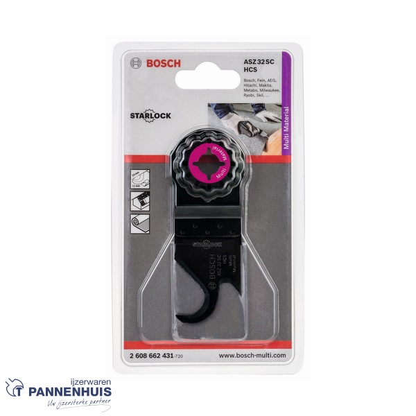 Bosch Starlock ASZ 32 SC HCS Snijmes 24x11 - Afbeelding 2