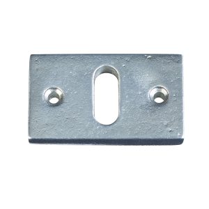 JOLIE sleutelplaat BB Old Silver Horizontaal (1st) 2 25