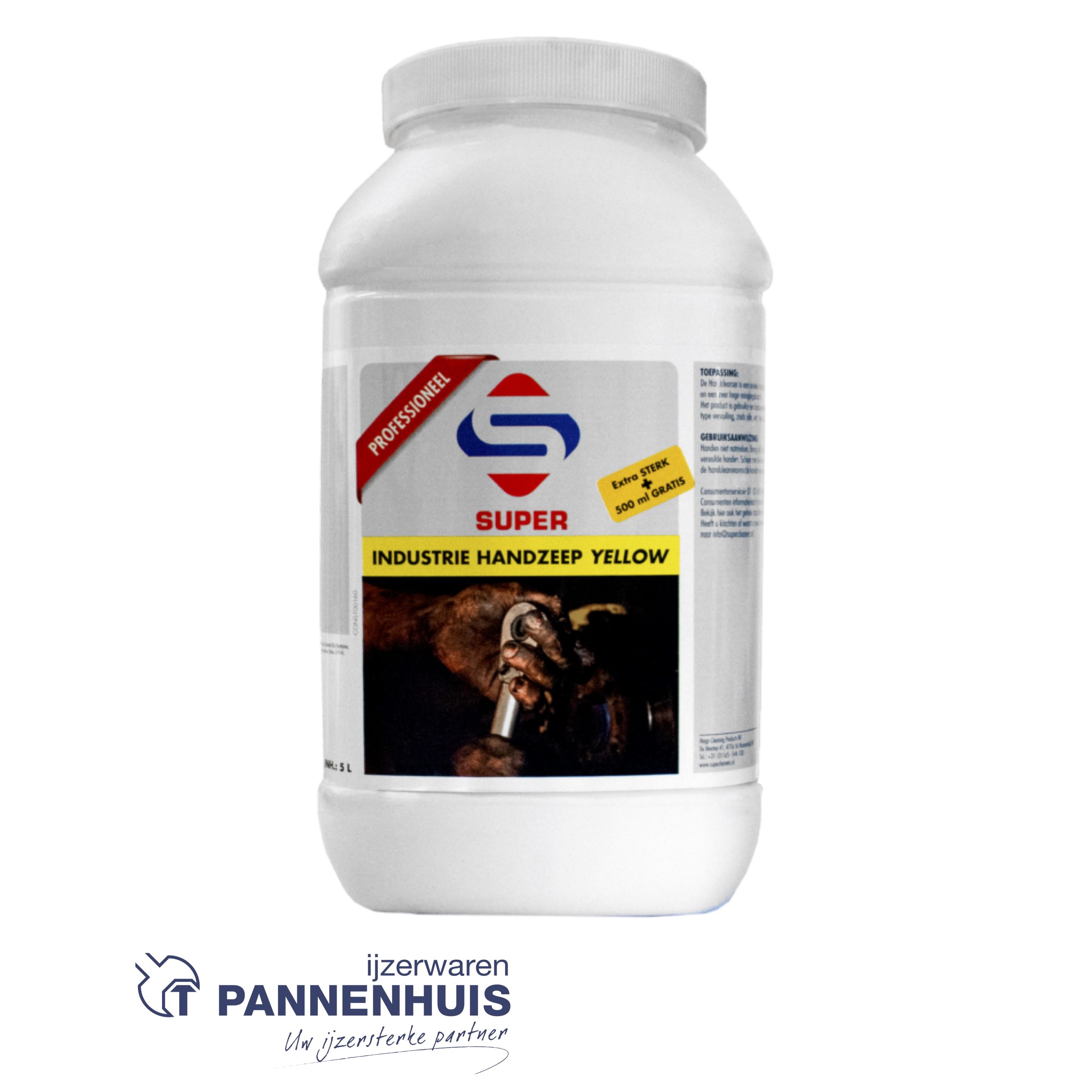 Super Industrie Handzeep Geel 5 L