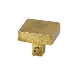 JOLIE CARRE meubelknop 30 Aged Gold 30x30x25 10 30