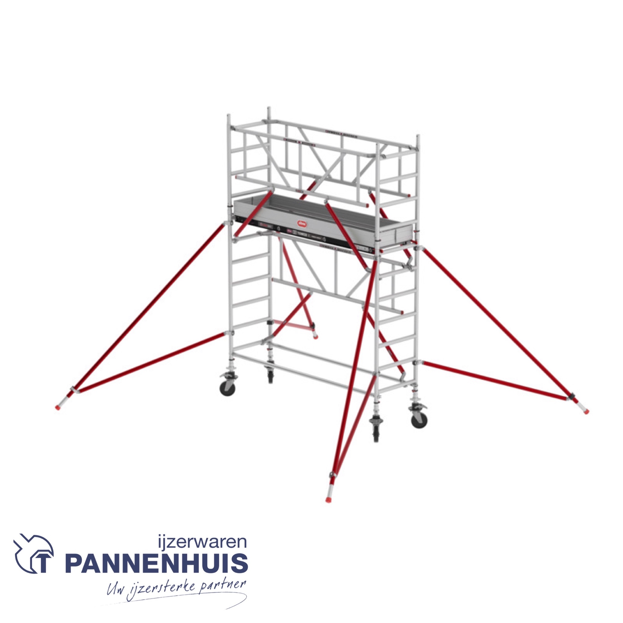 Altrex RS TOWER 51-S 4,2m 0,75 x 1,85 m Hout Safe-Quick