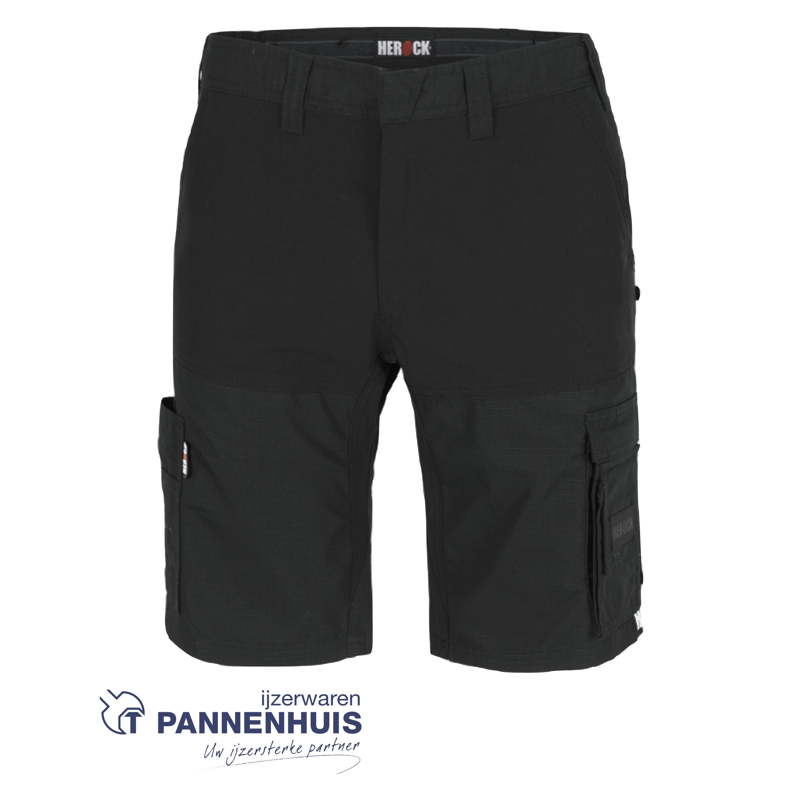 Herock Hespar bermuda Zwart 48