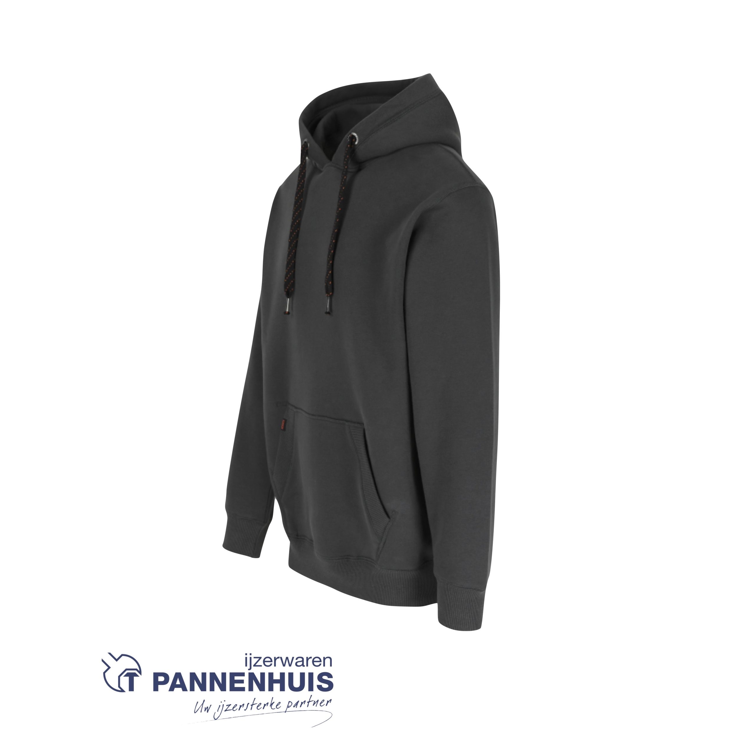 Herock Hesus Sweater met kap antraciet S - Afbeelding 2