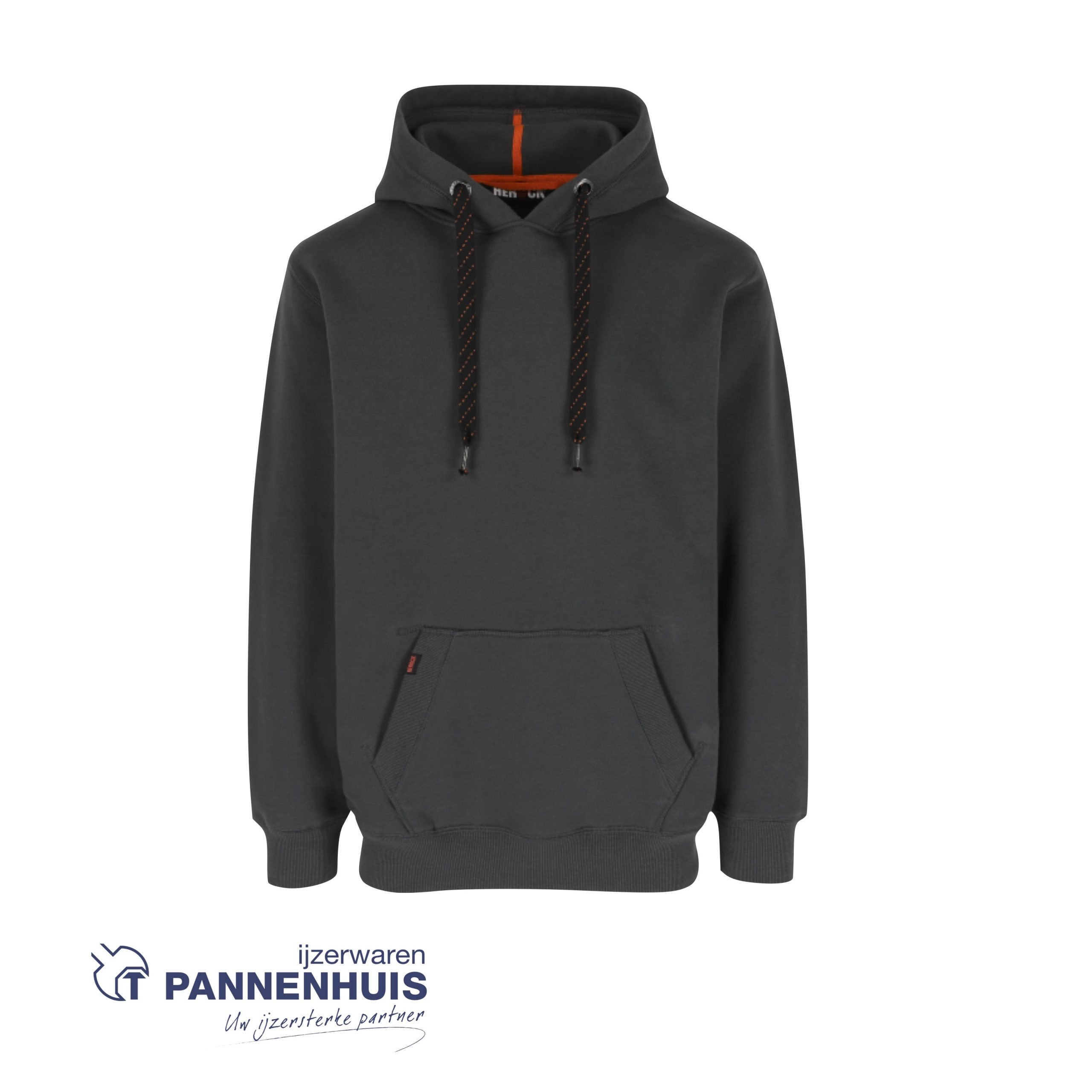 Herock Hesus Sweater met kap antraciet XXL