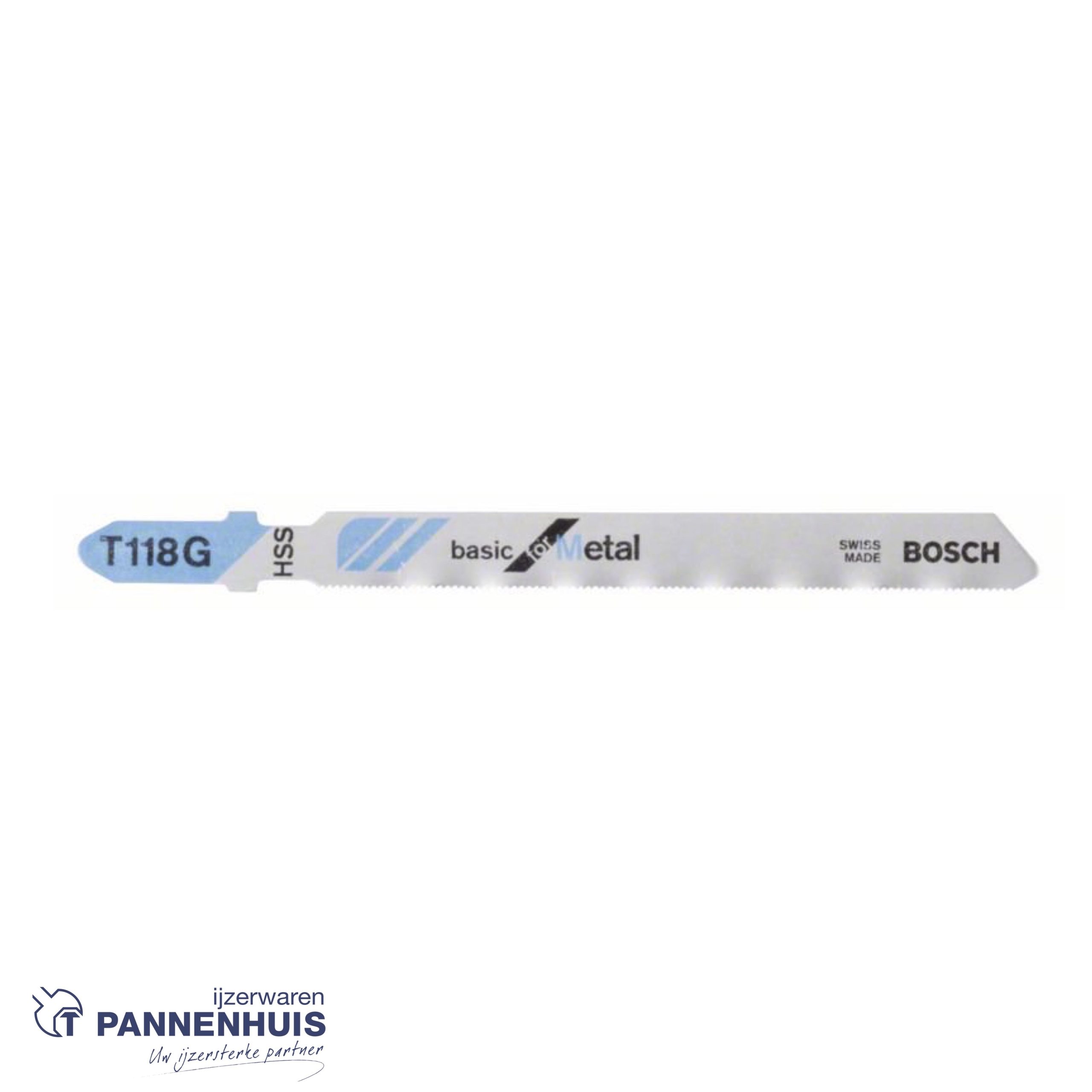 Bosch Decoupeerzaagblad T118 G basic thin metal
