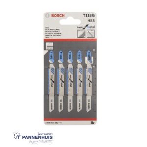 Bosch Decoupeerzaagblad T118 G basic thin metal