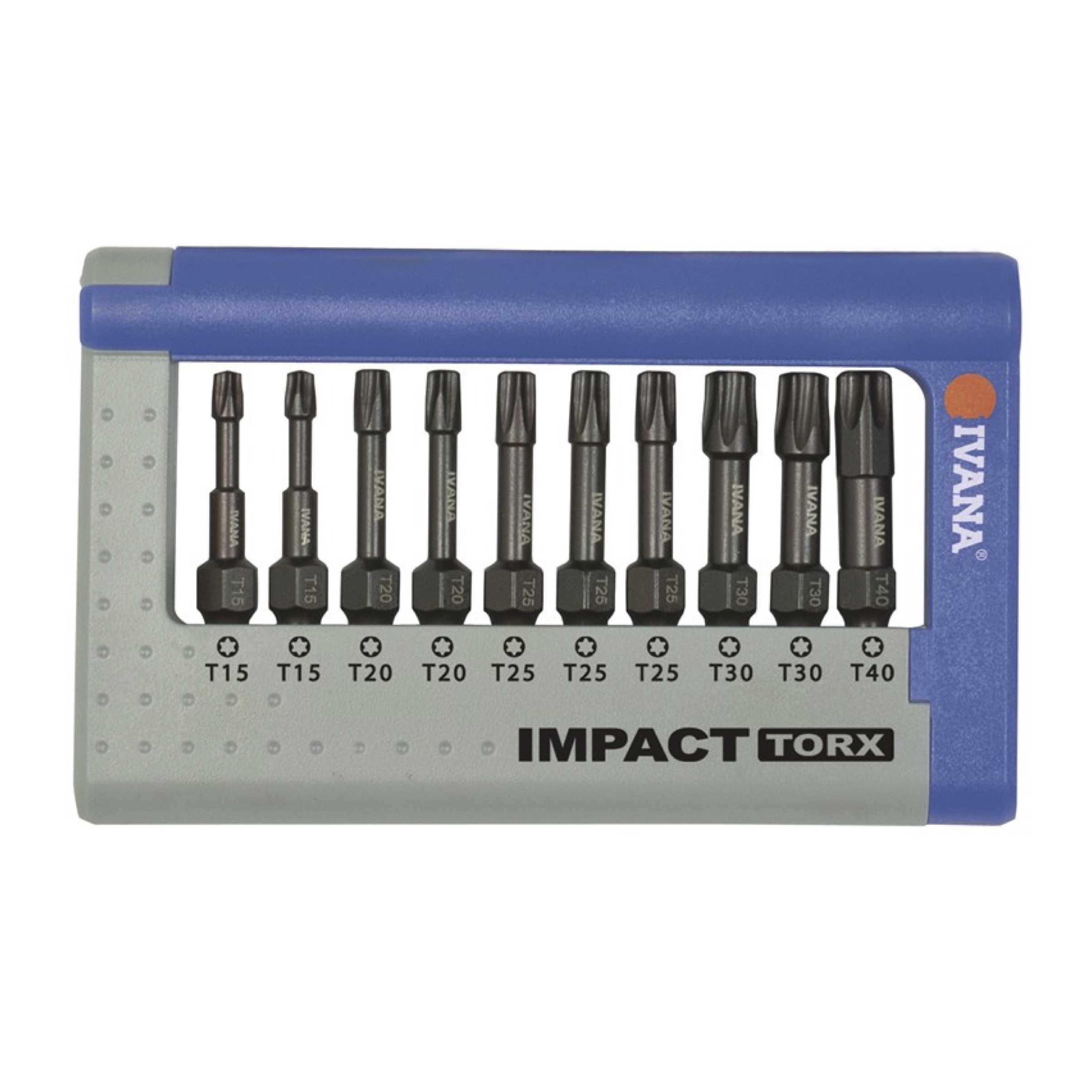 Ivana Combit-Box 10tlg. Impact Torx op=op
