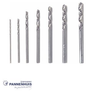 Dremel 628, Borenset 7 stuks 0, 8-3, 2 mm