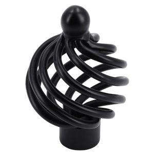 Meubelknop CAGE 34 mm Zwart mat (108 8)