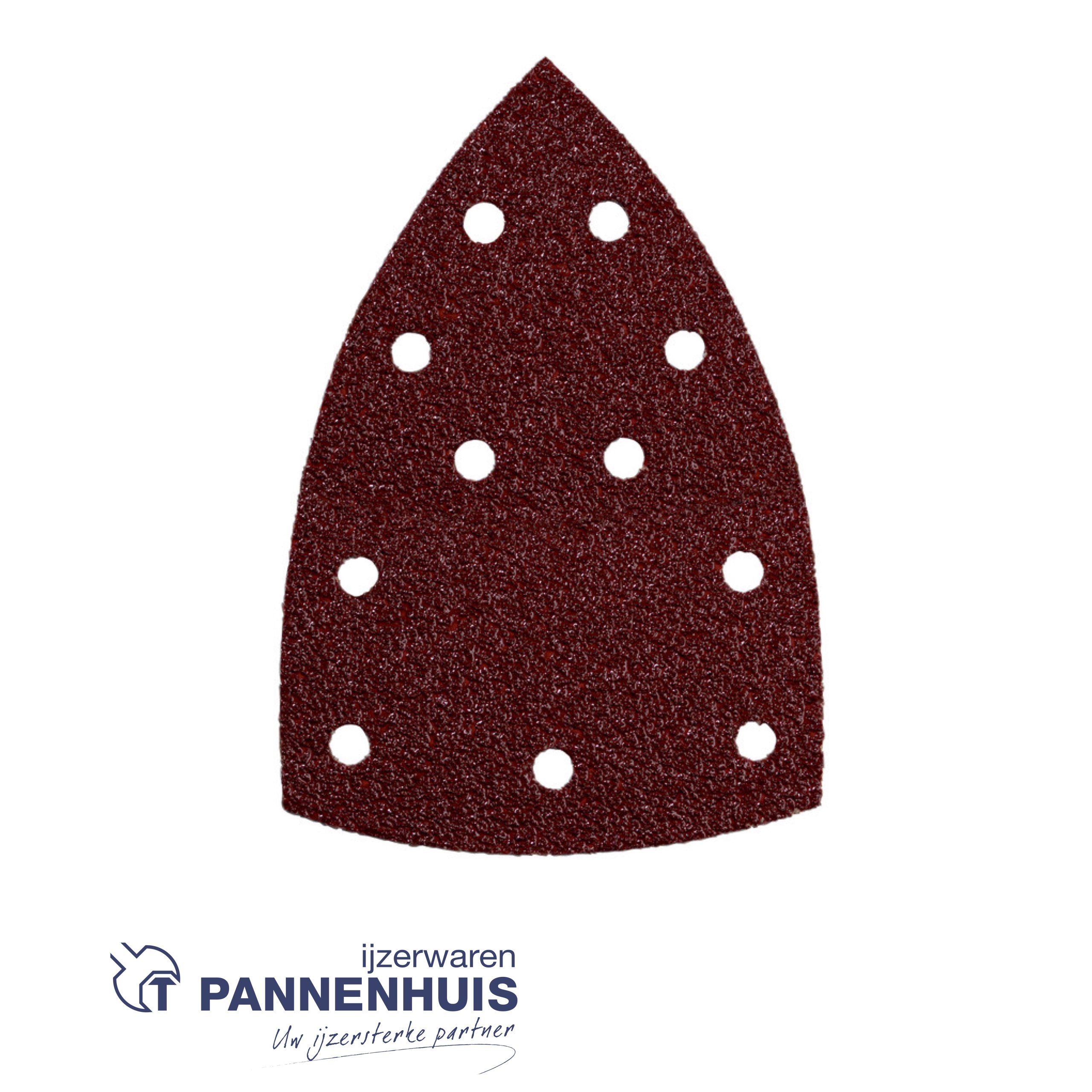 Metabo 10 hechtschuurbladen 100x150 mm P 80 hout FMS