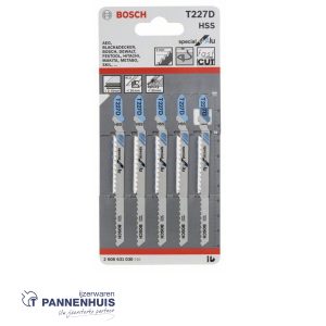 Bosch Decoupeerzaagblad T227 D special aluminium 5x