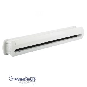 Renson Alu deurrooster silendo 461AK (425 x 48) RAL 9010 wit