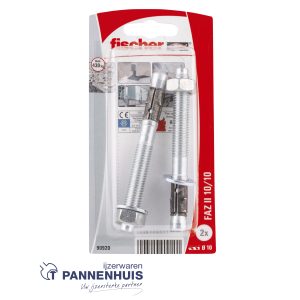 fischer Doorsteekanker FAZ II Plus 10/10 K NV (blister)