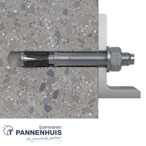 fischer Doorsteekanker FAZ II Plus 10/10 K NV (blister)