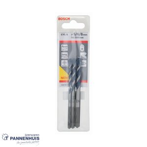 Bosch 3-delige set betonboor CYL-5 5, 6, 8 mm