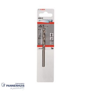 Bosch Metaalboor HSS-G, DIN 338, 5,5 x 57 x 93 mm