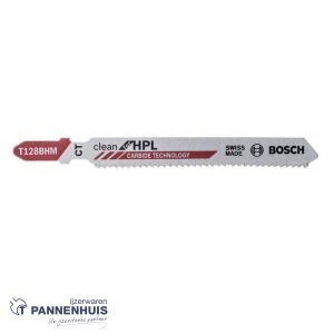 Bosch 3x Decoupeerzaagblad T128BHM Endurance for Laminate