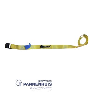 Ivana spanband 1000 mm x 25 mm geel