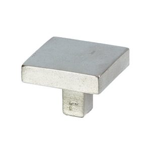 JOLIE CARRE meubelknop 40 Old Silver 40x40x30 10 28