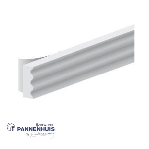 Ellenflex K zwart 2x 50 m kleine kier (zelfklevende tochtstrip)