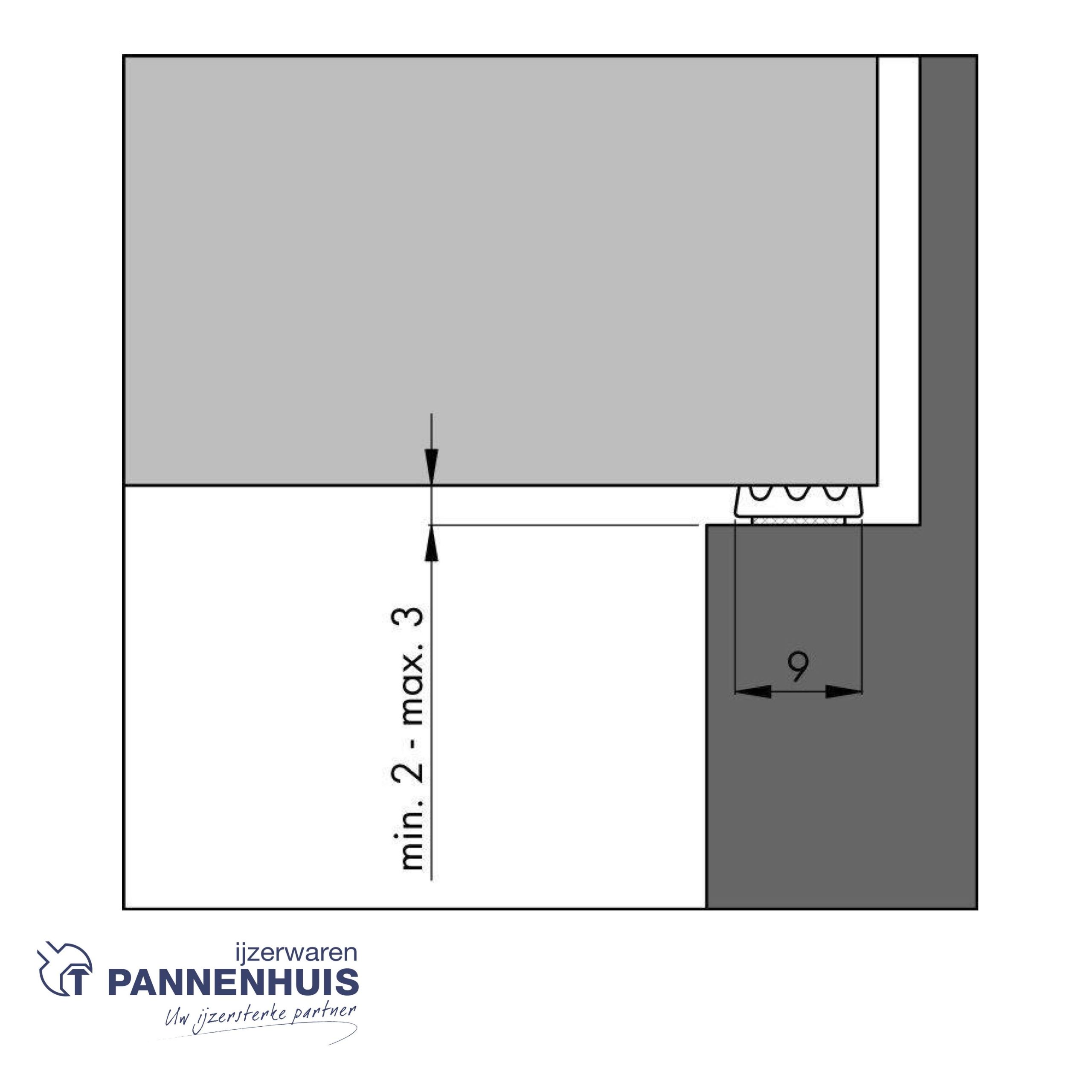Ellenflex K zwart 2x 50 m kleine kier (zelfklevende tochtstrip) - Afbeelding 2