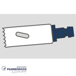 Carat Adapter tbv gatzaag Ø14 – Ø30mm (3st) draad 1/2″-20UNF