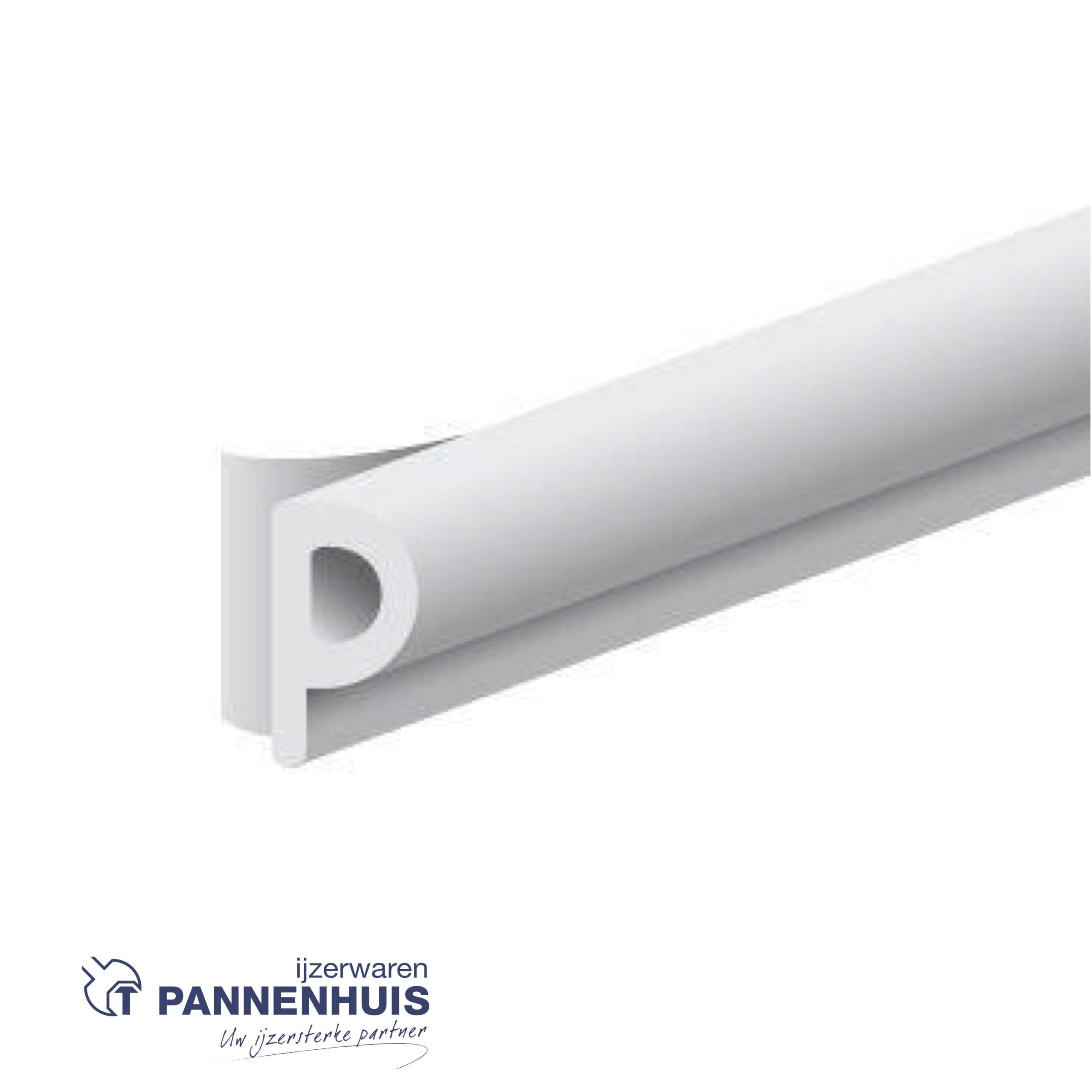 Ellenflex P wit 7,5m (zelfklevende tochtstrip) 3-5mm - Afbeelding 2