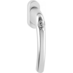 Hoppe raamkrukje 0710 “Tokio” F1 met slotje en stift 40mm