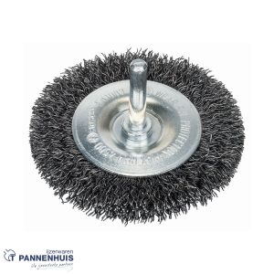 Bosch schijfborstel gegolfd  75 X 0,3 MM  8 mm staal