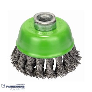 Bosch Komborstel getordeerd  75 x 0,5 mm M14 roestvrij staal